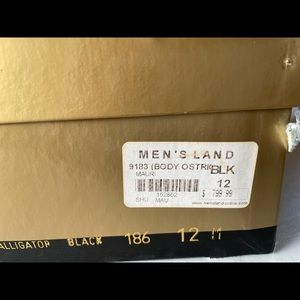 MAURI ALLIGATOR DRESS SHOES.